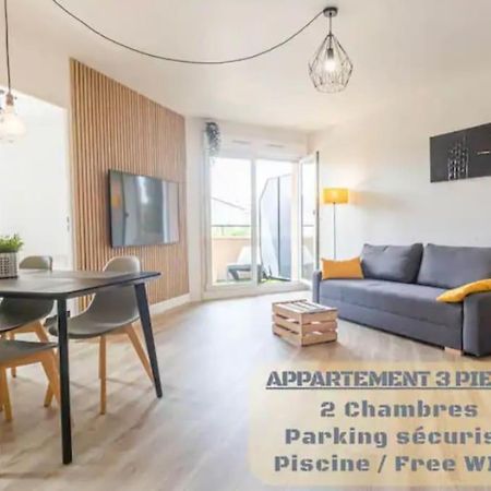 Apartmán *T3*Toulouse Purpan+Parking+Piscine Exteriér fotografie